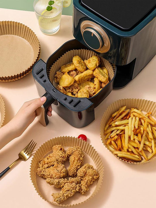 Reusable Silicone Air Fryer & Baking Tray – Oil-Free Cooking | Easy Cleaning | Heat Resistant