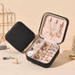Premium Travel Jewelry Organizer Box – Compact Zipper Storage for Rings, Earrings & Necklaces