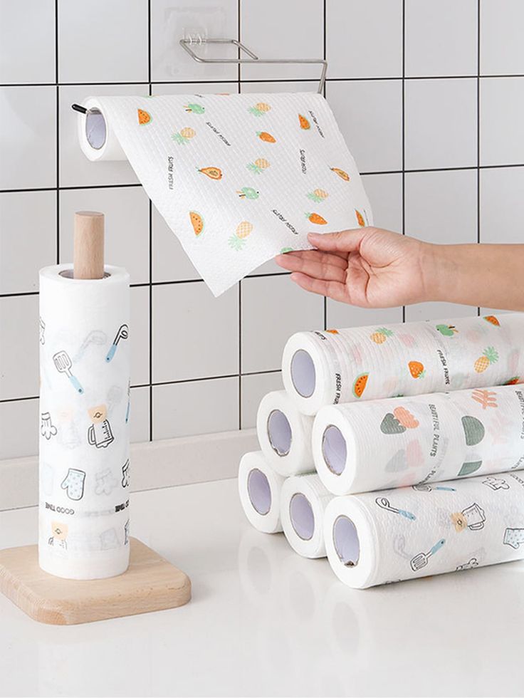 Reusable Kitchen Cleaning Towel Roll