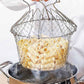 Stainless Steel Foldable Frying & Strainer Basket