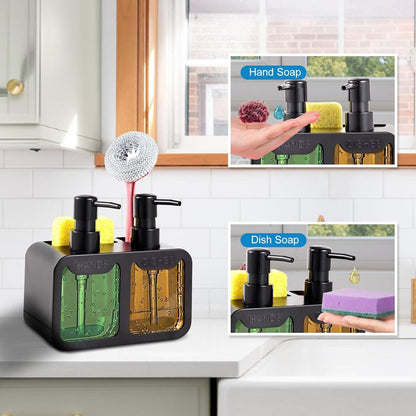 4-in-1 Manual Press Liquid Dispenser