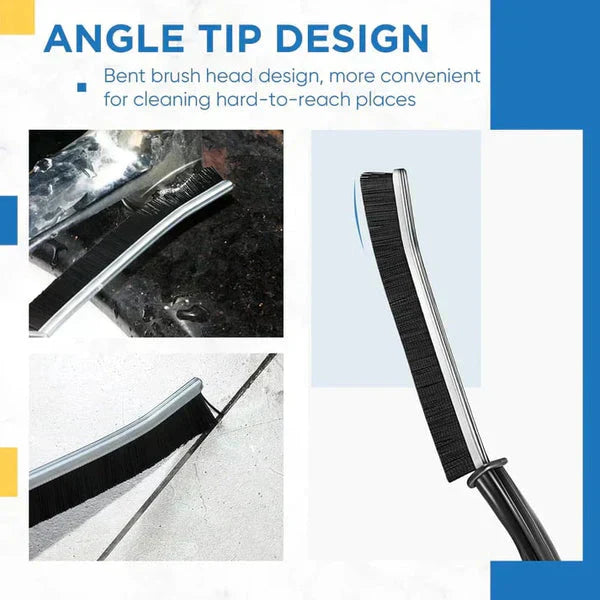 AllHome Haven HARD-BRISTLED Crevice Cleaning Brush