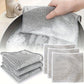 Heavy-Duty Double-Layer Scrub Cloths (10 Pack) | Stainless Steel Mesh Cleaning Pads for Tough Grease & Stains