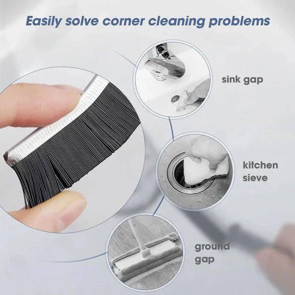AllHome Haven HARD-BRISTLED Crevice Cleaning Brush