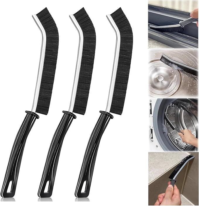 AllHome Haven HARD-BRISTLED Crevice Cleaning Brush