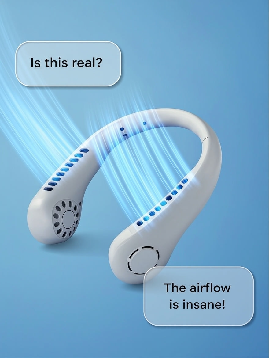 ZeroSweat Neck Comfort Fan