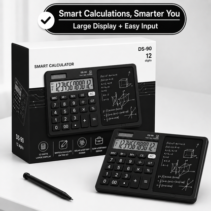 Dual-Function Calculator & Writing Tablet