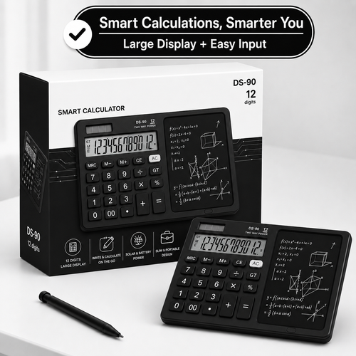 Dual-Function Calculator & Writing Tablet