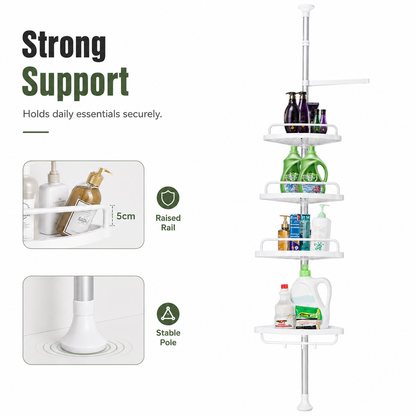 SpaceSaver Pro 4-Tier Shower Tower