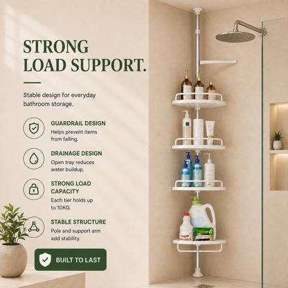 SpaceSaver Pro 4-Tier Shower Tower
