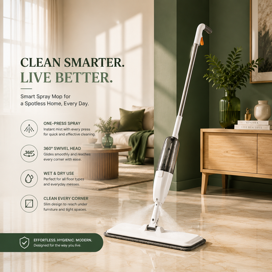 Quick-Clean 2-in-1 Spray Mop