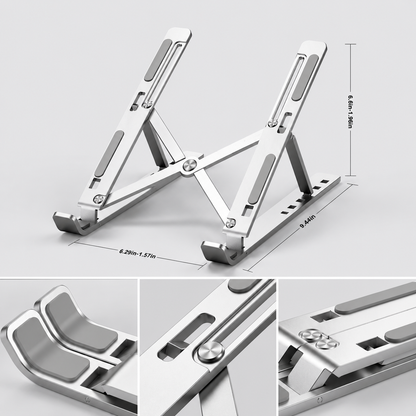 Laptop Adjustable Stand – METALLIC