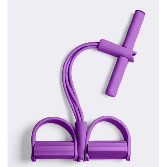 Multifunction Pedal Resistance Band Exerciser – Full Body Workout Toning Band