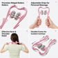 AuraRoll 6 – Handheld 6-Ball Pressure Point Massager for Neck & Shoulder Tension