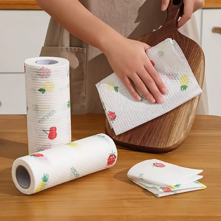 Reusable Kitchen Cleaning Towel Roll