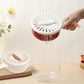 2-in-1 Wash & Drain Basket with Lid – Rinse, Strain & Store