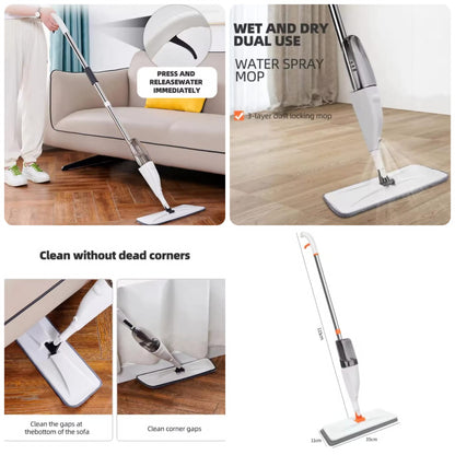 Quick-Clean 2-in-1 Spray Mop
