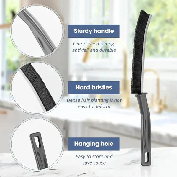 AllHome Haven HARD-BRISTLED Crevice Cleaning Brush