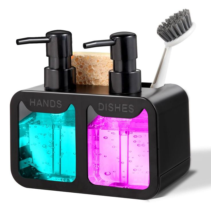 4-in-1 Manual Press Liquid Dispenser