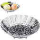 Stainless Steel Expandable Steamer Basket – Multi-Purpose Vegetable, Dumpling & Egg Steamer