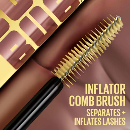 Glamish Colossal Bubble Washable Mascara Black - Volume Lashes Pakistan