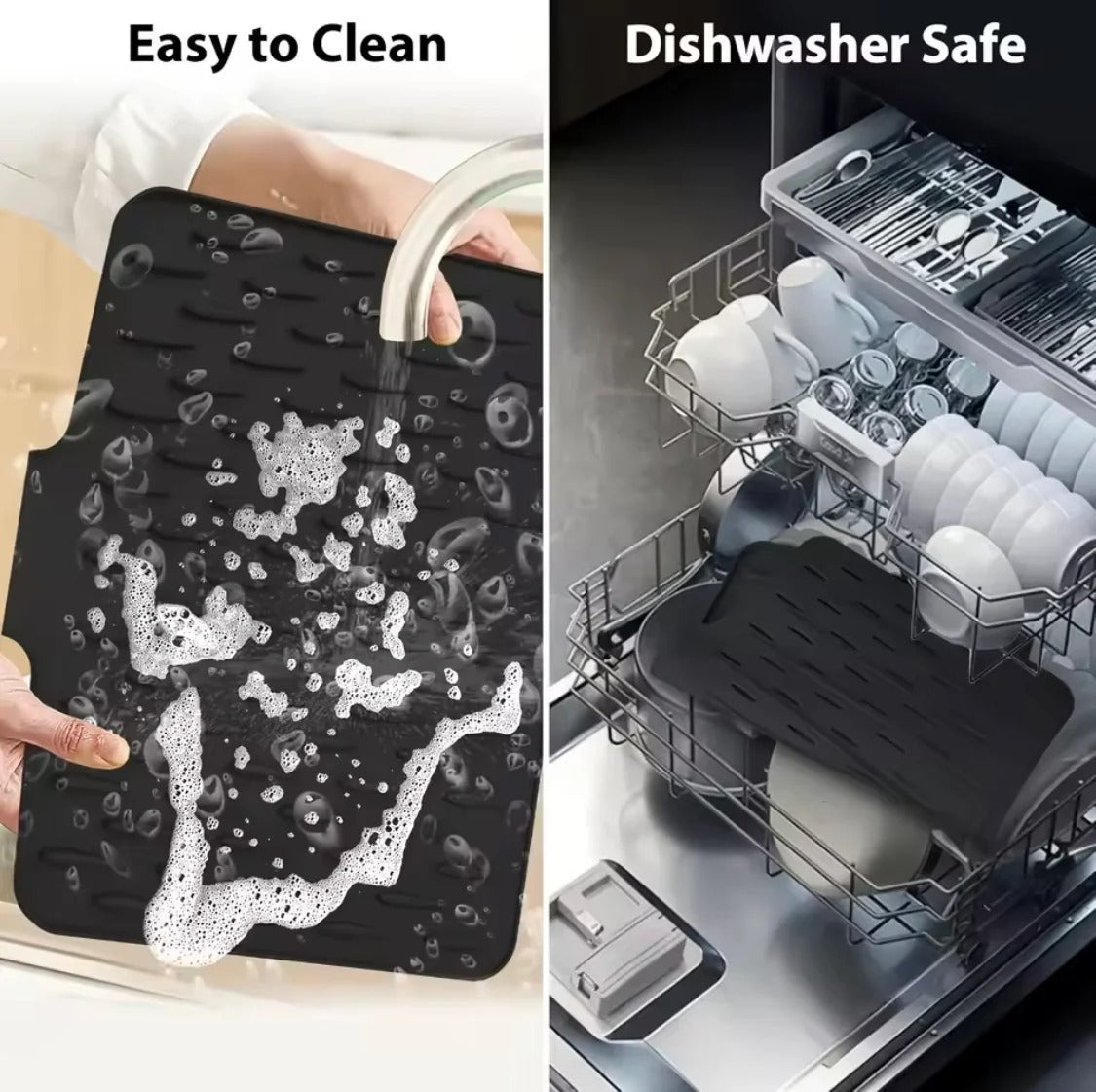 DryFlow Silicone Dish Mat