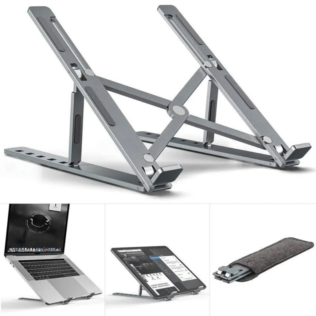 Laptop Adjustable Stand – METALLIC