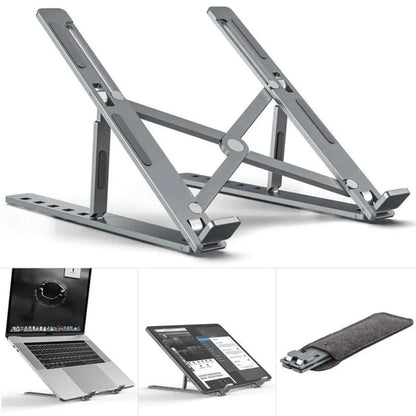 Laptop Adjustable Stand – METALLIC