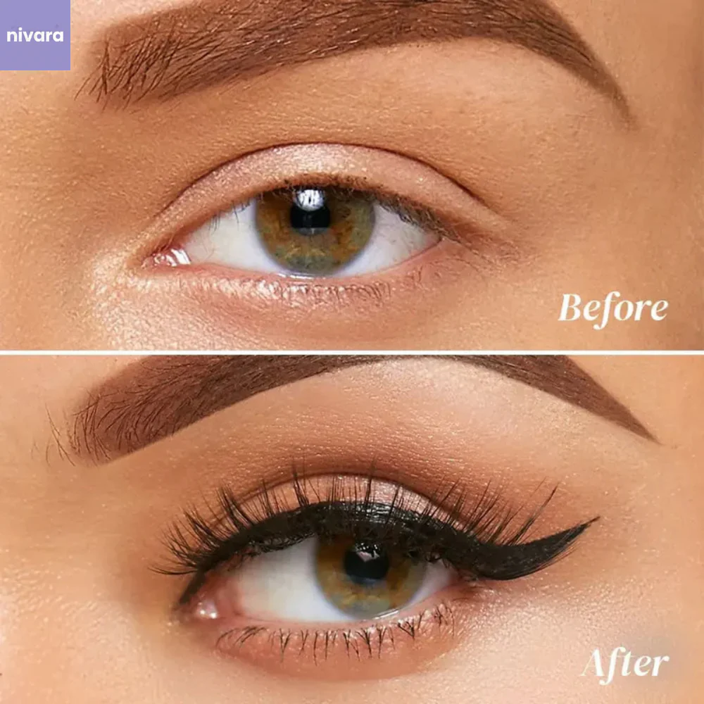 Glamish Rotating Eyeliner Stamp Pen Black - Perfect Cat Eye Pakistan
