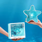 Starfish Crystal Projector Lamp – Ambient Ocean Glow Night Light