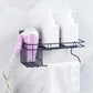 AllHome Haven Wall-Mounted Storage Rack with Towel Holder – Space-Saving Organizer for Kitchen & Bathroom
